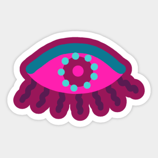 Eye jellyfish Sticker